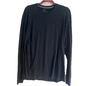 Free Fly Men’s Shirt Sz XL BlueLong Sleeve Performance Bamboo Blend Lightweight